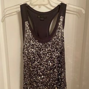 Armani Exchange Sequin Tank Top